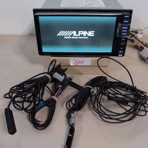 300 作動品 アルパイン VIE-X007W-B Bluetooth