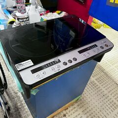 アイリスオーヤマ 2口IHコンロ IHK-W12SP-B 2021年製 工事不要