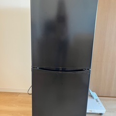 【美品】Iris Ohyama IRSD-14A-B 142L ノンフロン冷凍冷蔵庫（ブラック・2020年製）