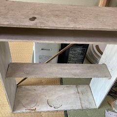 手作りガーデニング棚　靴箱にも