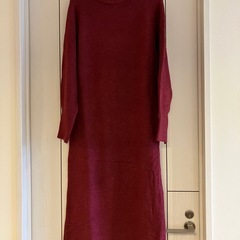 GU Mサイズ　ロング　ニット　ワンピース