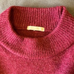 GU Mサイズ　ロング　ニット　ワンピースの画像
