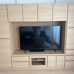 壁面収納　テレビ台