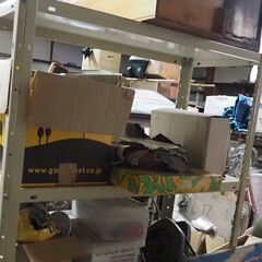 アイアン、中量棚、白い棚、９０ｘ４２ｘ１８０、スリムな白い棚の画像