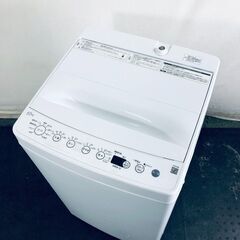 ID:sg219414 ハイアール Haier 洗濯機 一人暮らし 中古 2024年製 全自動洗濯機 4.5kg ホワイト 送風 乾燥機能付き BW-45A(W)  【リユース品：状態A】【送料無料】【設置費用無料】