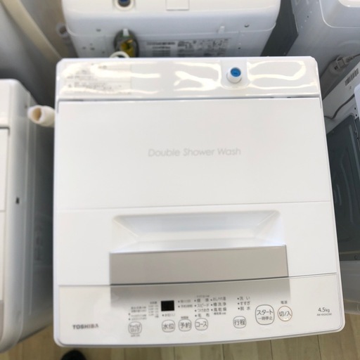 TOSHIBA 4.5kg全自動洗濯機:2023年製【リサイクルフカツ岡崎倉庫店】250514