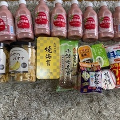 食品17点　三越伊勢丹　焼き海苔　バナナチップ　缶詰　即席味噌汁　他