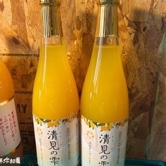 愛媛産🍊清美タンゴール100%果汁清美の雫