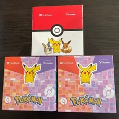 非売品！ ポケモン　ティッシュ　ボックス　✖️3