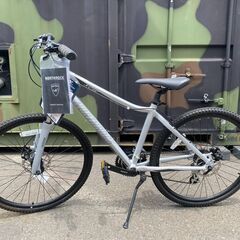 展示未使用品　自転車 ノースロック 26インチ クロスバイク X...