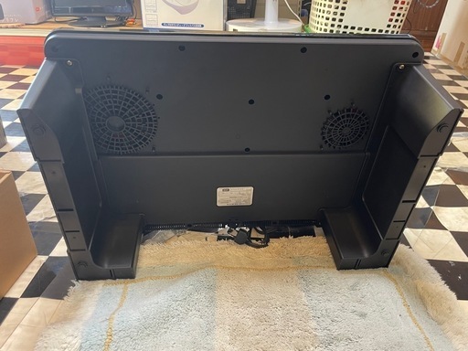 【リサイクルサービス八光】2018年製　アイリスオーヤマ　IHクッキングヒーター ブラック IHK-W1S-B [2口 /100V]