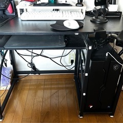 パソコン用デスク 黒 50×100×75(cm)