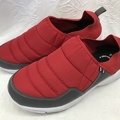 HOMME スリッポンスニーカー/赤/27.0