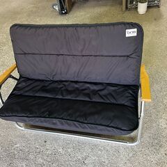 DCM 折りたたみアウトドアチェア 2人掛け 美品の画像