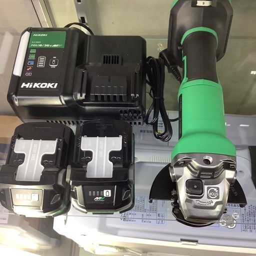 S【中古・美品】 HIKOKI コードレスグラインダー G3610DD ※箱無し