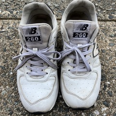 New Balance 260 ホワイトスニーカー
