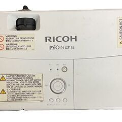 RICOH リコー IPSIO PJ X3131 プロジェクター ランプ時間801h 目立つ傷なし 収納袋付き 動作確認済の画像