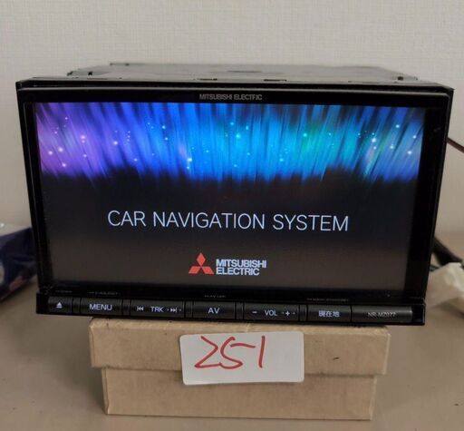 251 作動品 三菱 NR-MZ077 2017/フルセグ Bluetooth