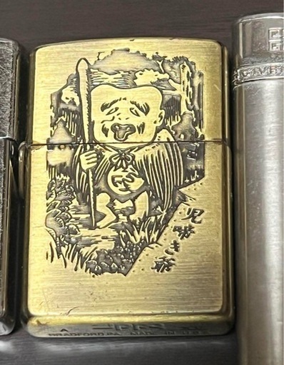 ゲゲゲの鬼太郎 作画生活50周年記念 水木プロ   No.0168  ZIPPO  本体のみ