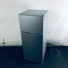 ID:rc12779 ハイアール Haier 冷蔵庫 一人暮らし 中古 2020年製 2ドア 130L シルバー 直冷式 右開き JR-N130A(S)  【リユース品：状態C】【送料無料】【設置費用無料】