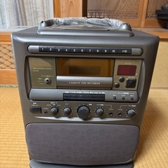 【Panasonic カラオケ機器 LX-G7】CD・カセット対応／動作確認済み
