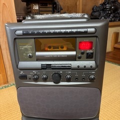 【Panasonic カラオケ機器 LX-G7】CD・カセット対応／動作確認済みの画像