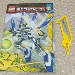 凸説明書+武器パーツ凸 廃盤 レゴ8103 エクソフォース スカ...
