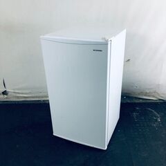 ID:re11422 アイリスオーヤマ IRISOHYAMA 冷蔵庫 一人暮らし 中古 2021年製 1ドア 93L ホワイト 直冷式 右開き IRJD-9A-W  【リユース品：状態B】【送料無料】【設置費用無料】