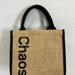 【未使用】［chaos］ジュート素材BAG