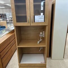 ★ジモティ割あり★TJ11596 ニトリ 食器棚 ライトブラウン...