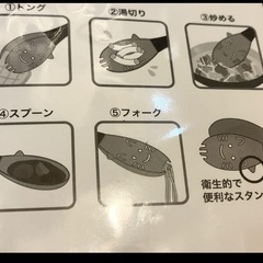 ハットにゃん多機能トングの画像