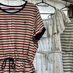 授乳ワンピース3着セットの画像