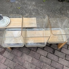アクアリウム　　アクリル水槽3個