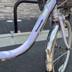 Panasonic 電動アシスト自転車 パープル 引き取り限定です。 (は