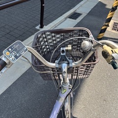 Panasonic 電動アシスト自転車 パープル 引き取り限定です。 (は