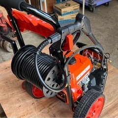 【新品】高圧洗浄機 エンジン式高圧洗浄機 23MPa 7馬力 9.5/min コードレス 高出力 外壁掃除 洗車 工具 農機具 樹木粗皮削り 床 建機の画像