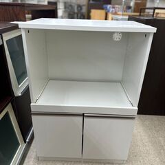 ★ジモティ割あり★TJ11600  レンジ台 白 H89.5×D...