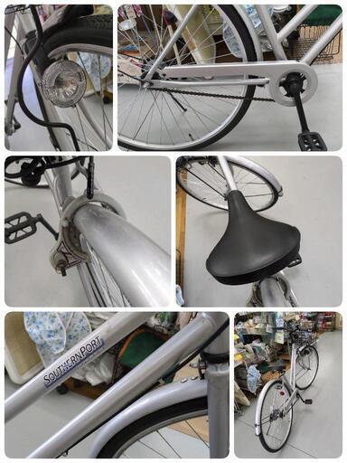 自転車【引き取り限定】愛知県 J217 ☆多少の使用感有り☆軽快自転車☆SOUTH☆27インチ (買取