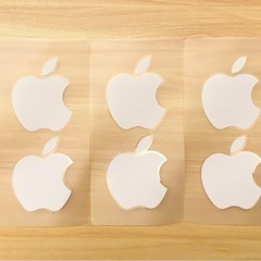 未使用 Apple ロゴステッカー 3枚セット iPhone ア...