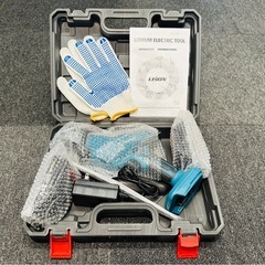 電動のこぎり 21V 充電式レシプロソー 無段変速 替刃8本 2個バッテリ