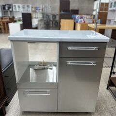 ★ジモティ割あり★TJ11602 大丸木工(株) レンジ台 グレ...
