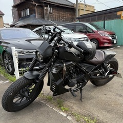 HONDA レブル250 ディアブロ フルカスタム 宮城 マット...