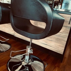 BAR ハイチェア サロンチェアの画像