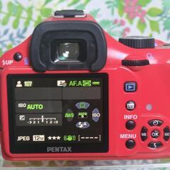 ❤️Wi-Fi❤️ PENTAX K-X SR レッド 一眼レフ 人気カラー ♪ ❤️Wi-Fi❤️ PENTAX K-X SR レッド 一眼レフ 人気カラー ♪