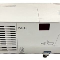 NEC プロジェクター NP110 ランプ時間1150h レンズカバーにヒビあり 動作確認済の画像