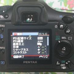 PENTAX K10D SR ダブルレンズセット デジタル一眼レフカメラ 名機の画像