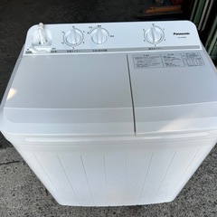 パナソニックNA-W50B1-W(ホワイト) 2槽式洗濯機 洗濯5kg/脱水5kgの画像