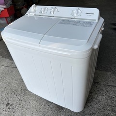 パナソニックNA-W50B1-W(ホワイト) 2槽式洗濯機 洗濯5kg/脱水5kg