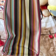 SALON de Ruban ハンドバッグ ストライプの画像