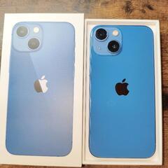 良品 Apple iPhone 13mini 128G ブルー ...